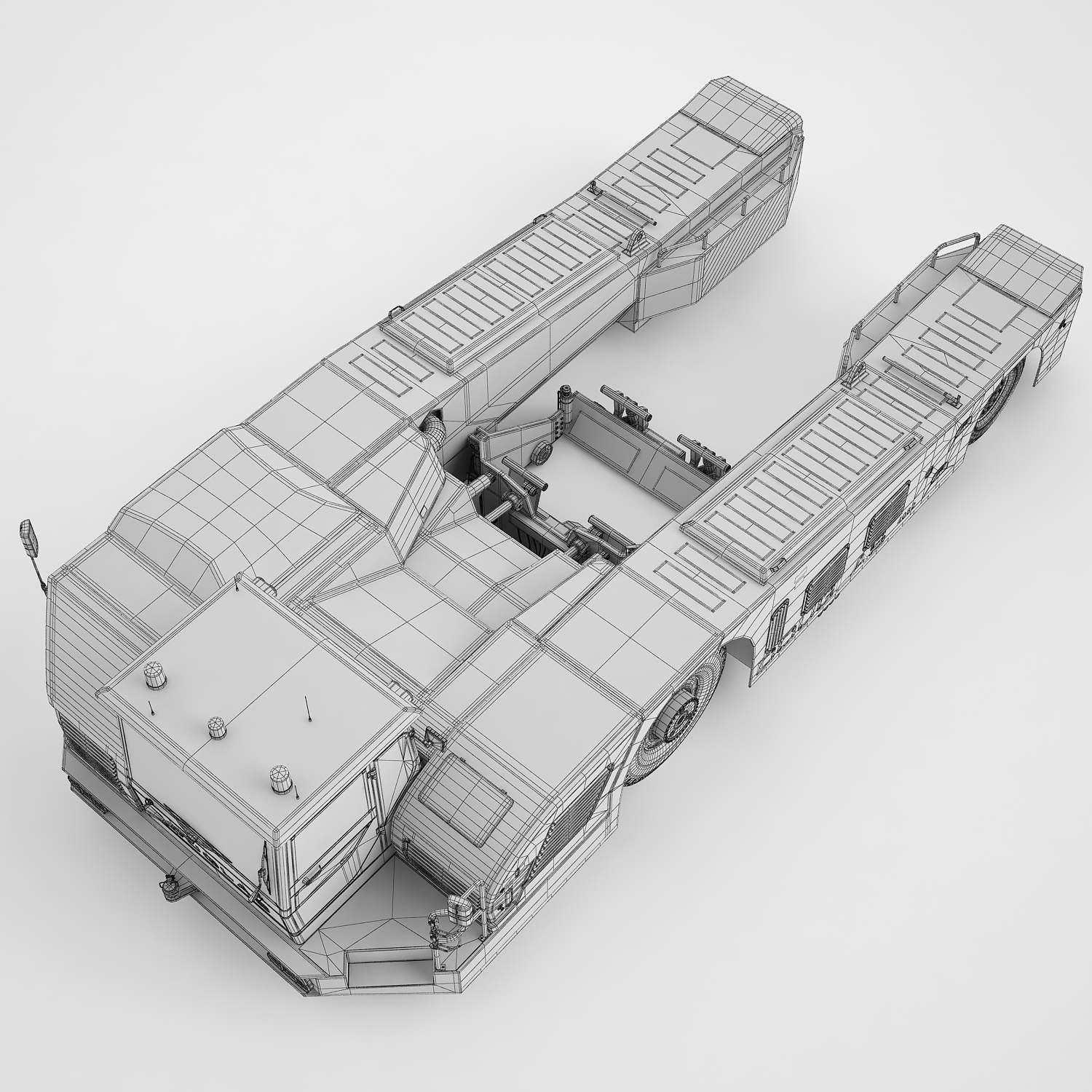 3d model of douglas kalmar tlb-600