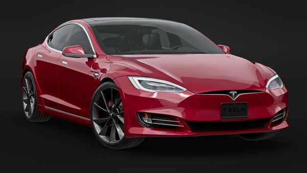 Tesla Model S P100D 2020 Modell 3D Modell TurboSquid 1546758