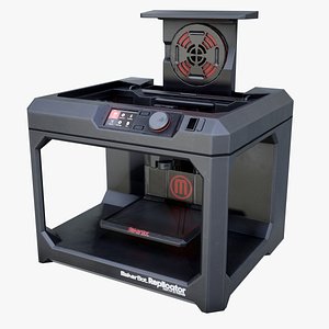 3d maker bot replicator printer model