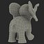 Cartoon Elephant Rigged for Cinema 4D