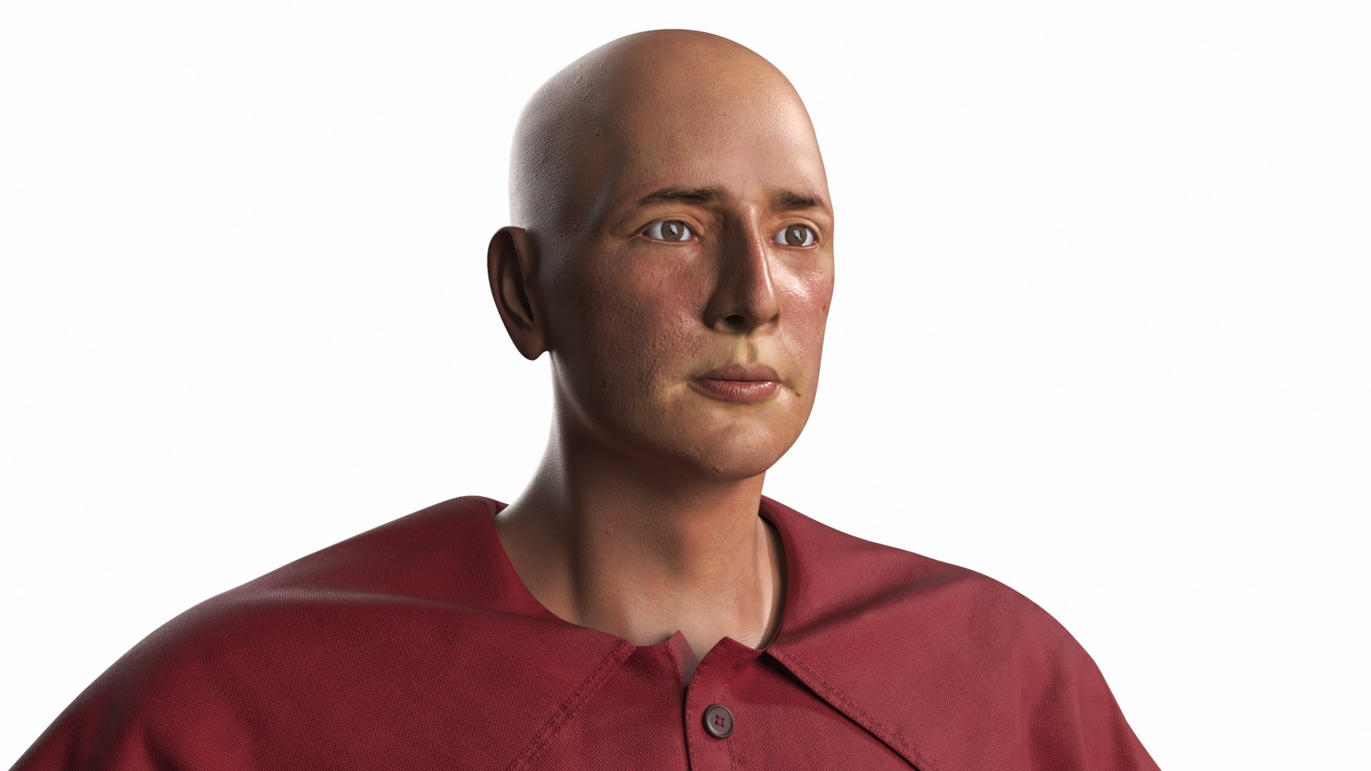 Male In Red Robe And Cape 3D - TurboSquid 2384712