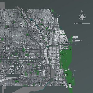 Chicago USA - Mass buildings