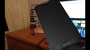 galaxy s4 cellphone 3d fbx