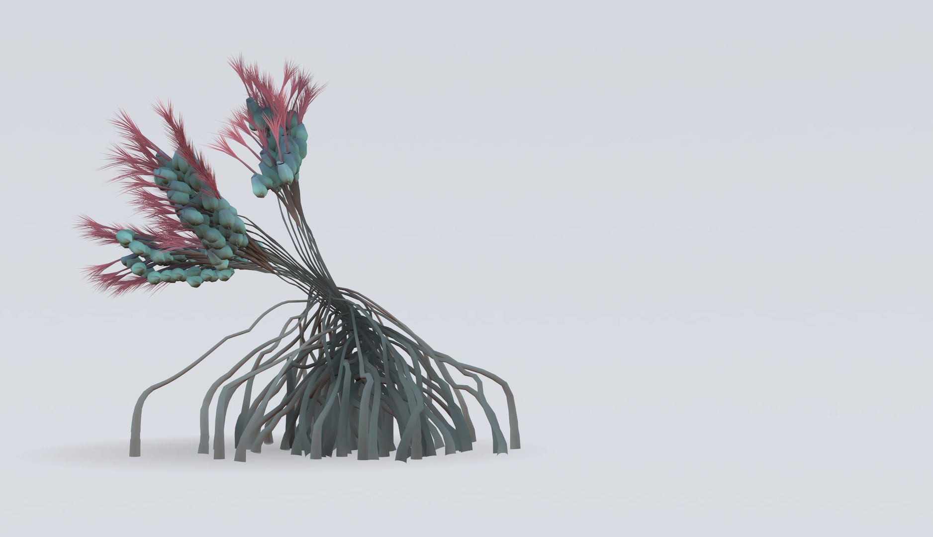 Alien Plants Set 003 3D Model - TurboSquid 2129901