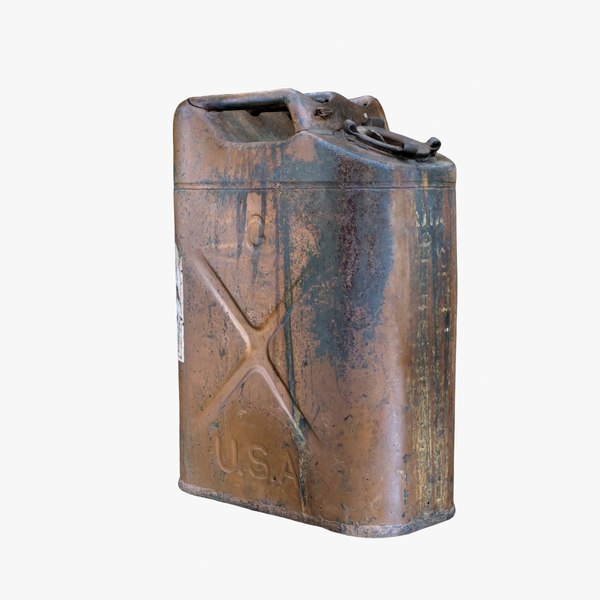 Fuel Canister Metal 13D模型 TurboSquid 2032840