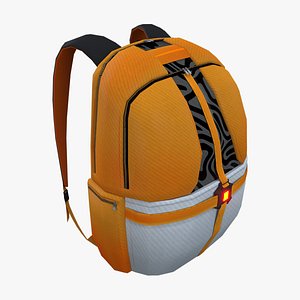 3D Backpack 3D model