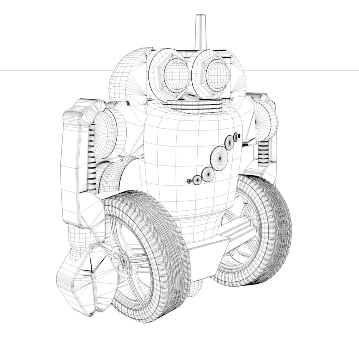 3D robot bot - TurboSquid 1505844