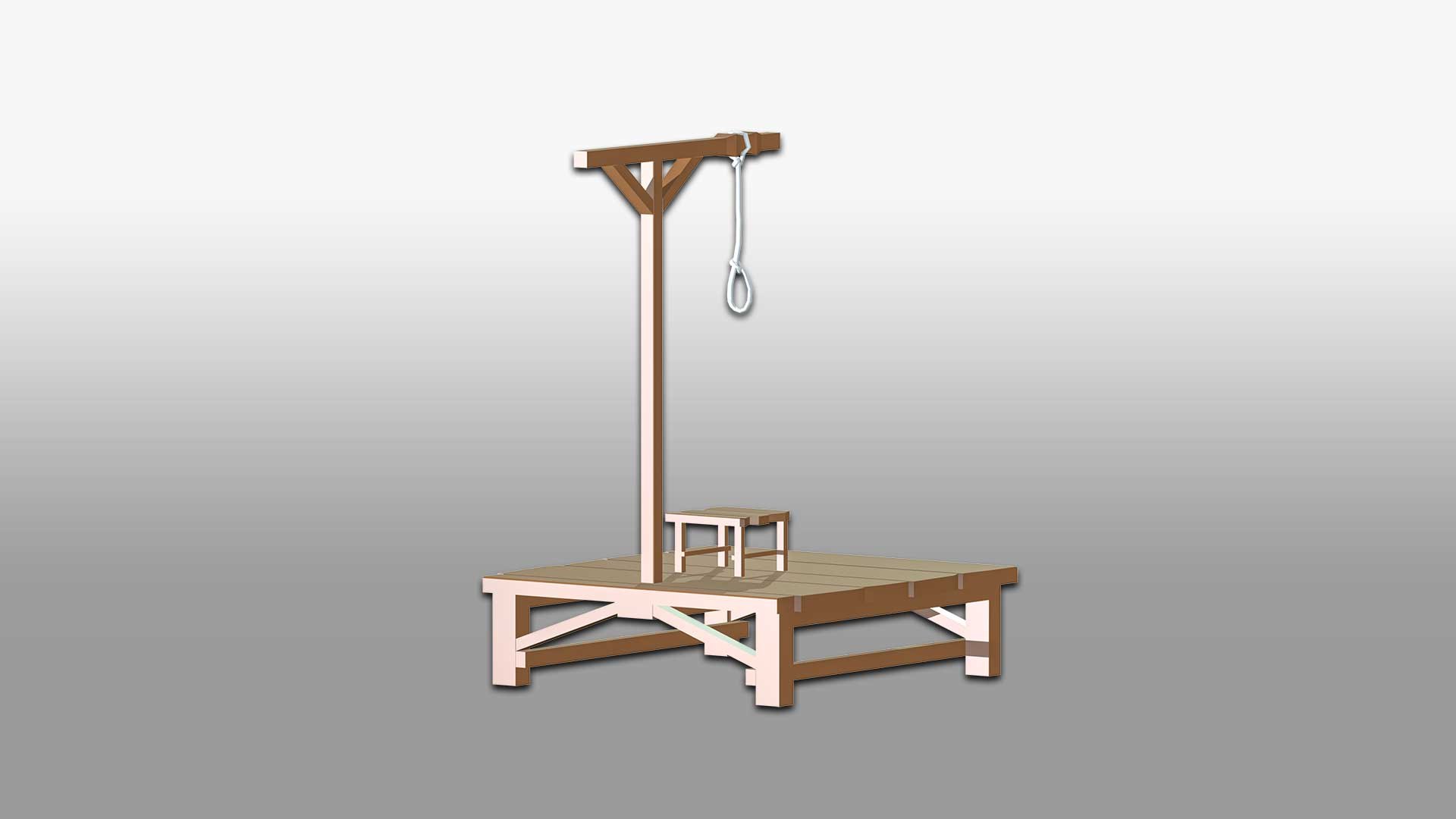 Free 3D Hanging Gibbet 3D Model TurboSquid 2148139