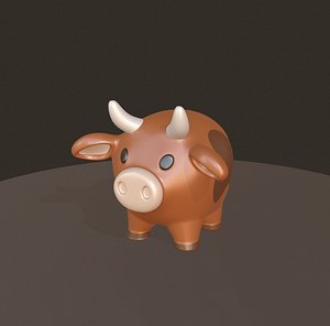 Money box bull