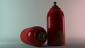 gas bottle 3d max