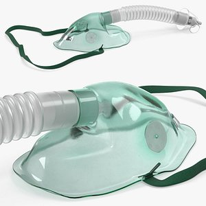 Flexible Tube Oxygen Mask