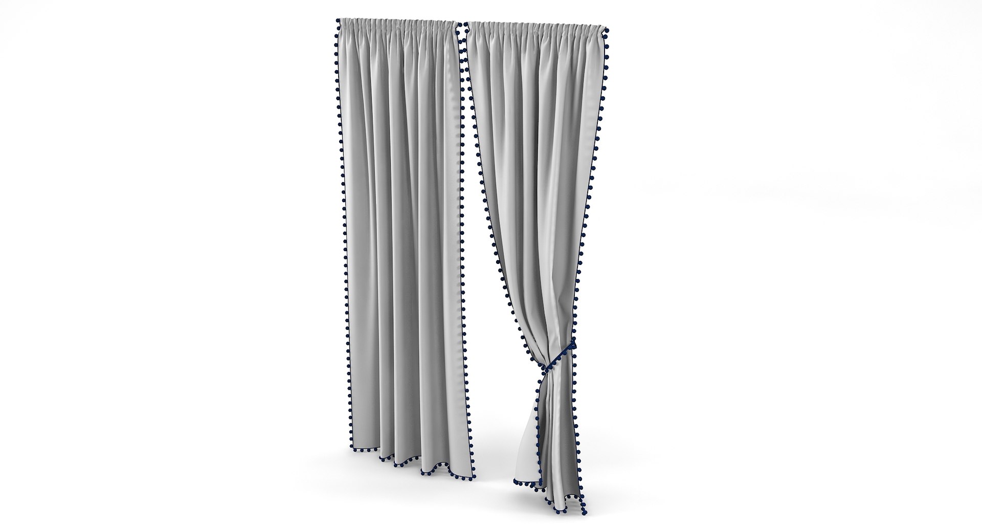 3D model curtains - TurboSquid 1218078