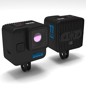 3D GoPro HERO11 Black Mini model