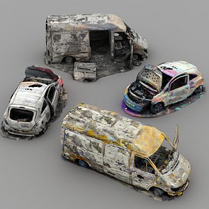 Car Wreck Pack 16K model