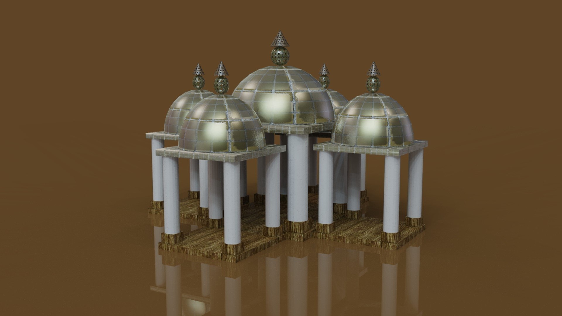 3D Model Pavilion - TurboSquid 2106093