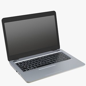 customizable laptop hp elitebook 3D model