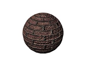 free obj model brick shader
