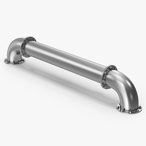 3D Iron Pipeline model