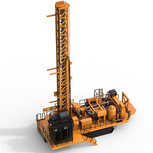 loader backhoe 3D model