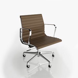 aluminium eames chair 3D model