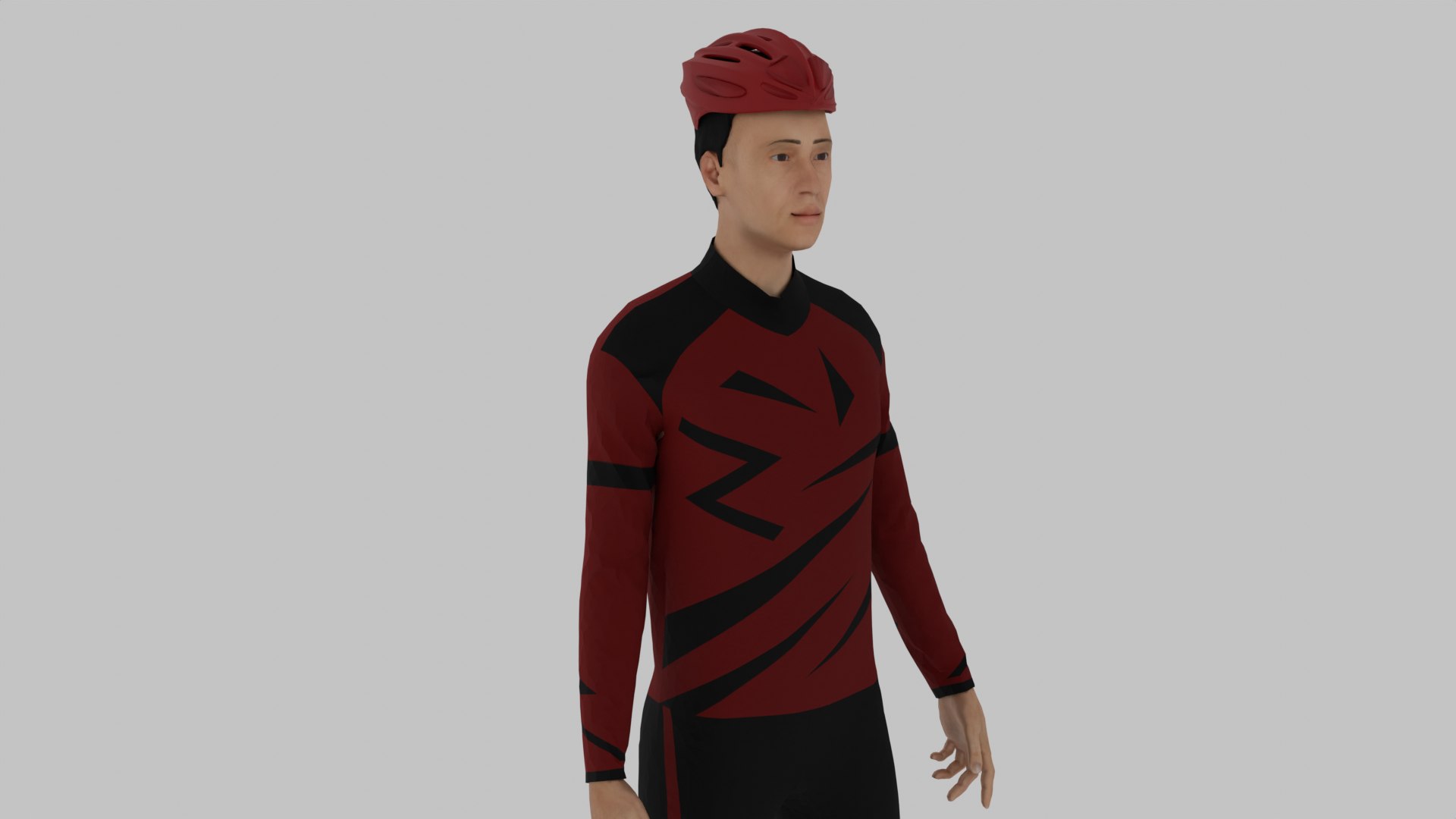 Cyclist Character 3D - TurboSquid 1970937
