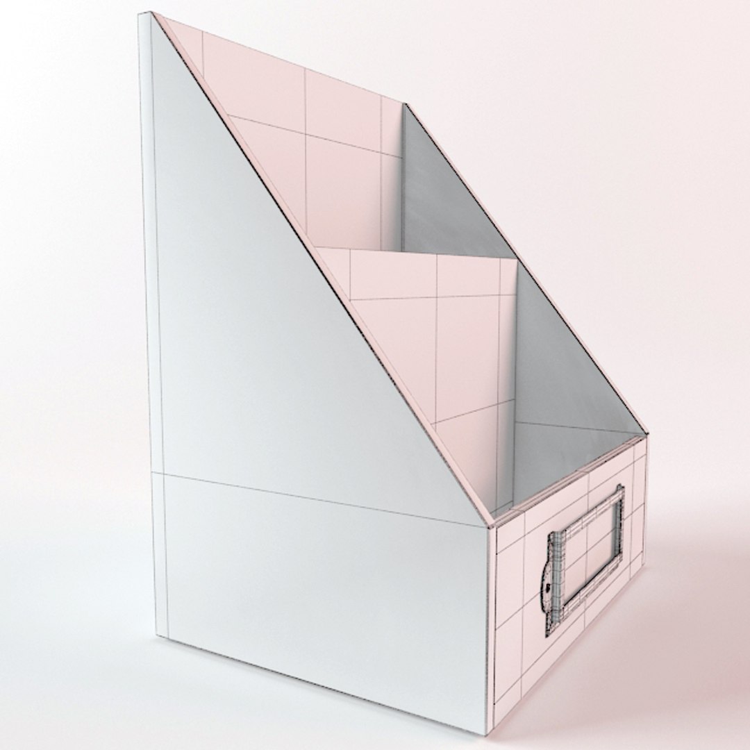 3d vintage organiser model