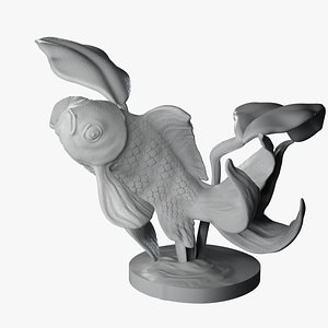 Goldfish Sculpture