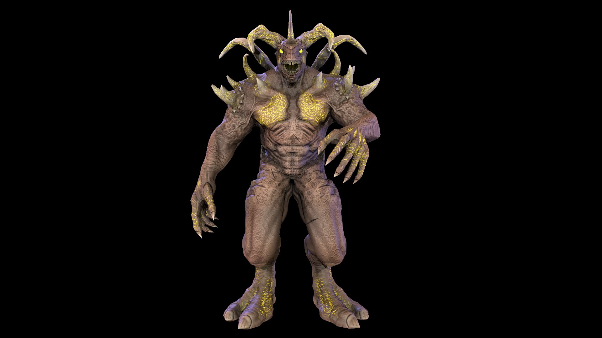 Monster demon 3D model https://p.turbosquid.com/ts-thumb/8B/Szy7ug/FJ/screenshot013/png/1632165826/1920x1080/fit_q87/325c4d1efe308a5b187cc1c87320f59a919e3137/screenshot013.jpg