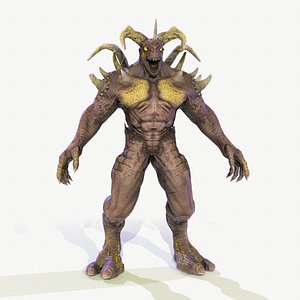 Monster demon 3D model