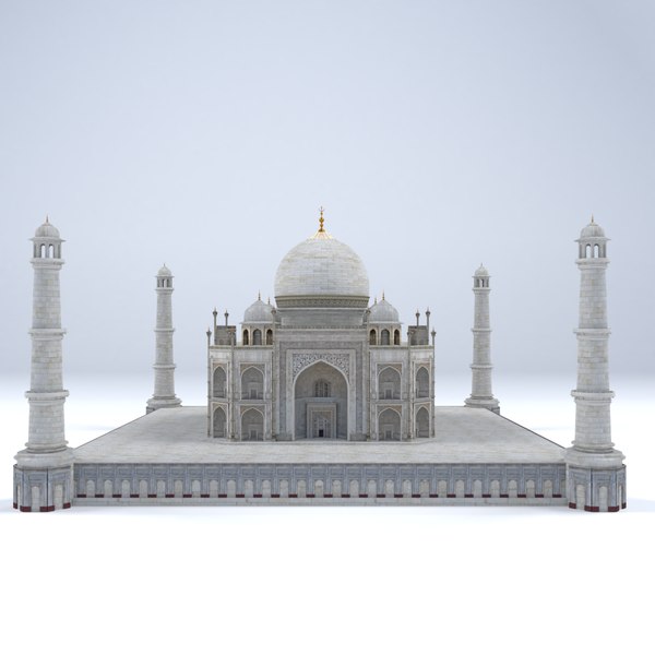 production taj mahal 3D model