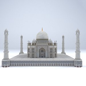 Taj Mahal 3D Model