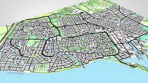 Cityscape Huizen Netherland