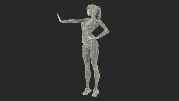 modelo 3d Instructor de fitness - TurboSquid 1503671