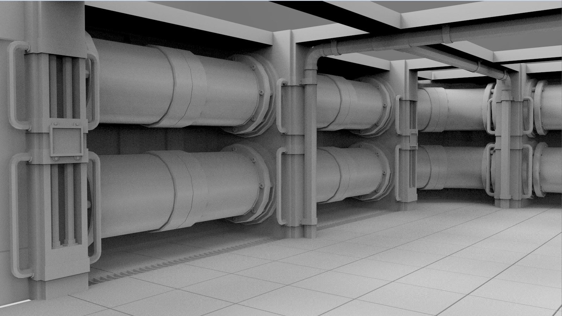 3d Model Interior Modular