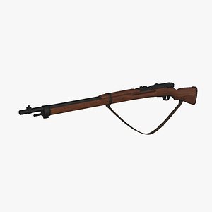 3D Type38 Rifle model