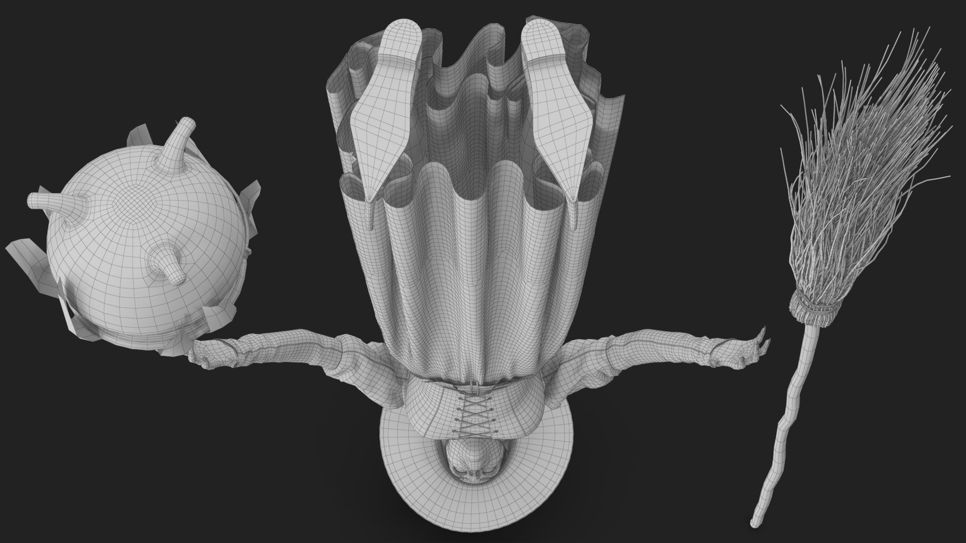3D Witch 7 https://p.turbosquid.com/ts-thumb/8B/j2HsvQ/4b/wireframe_82/jpg/1697639317/1920x1080/fit_q87/dfaf68a51c652ccd0cacb9ec30e4158c21af0b55/wireframe_82.jpg