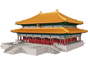 Imperial Palace Hall 3D model