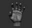 3D Male hand model