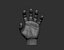 3D Male hand model