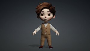 Hamody Boy 3D model