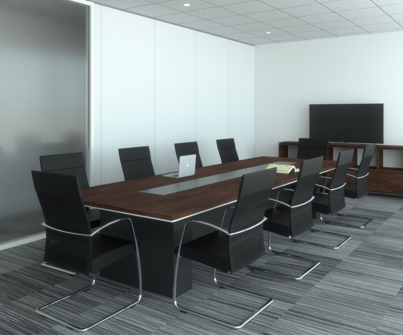 3D Parametric Conference Table - TurboSquid 1412961