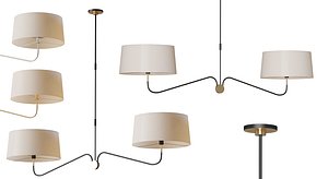 3D Canto 68 Linear Chandelier