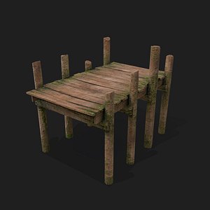 Fishing Dock 3D model