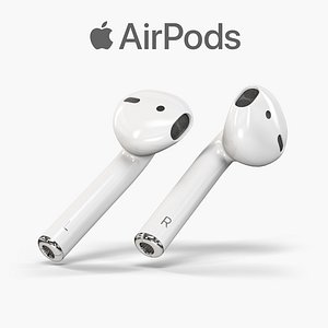 3D apple airpods