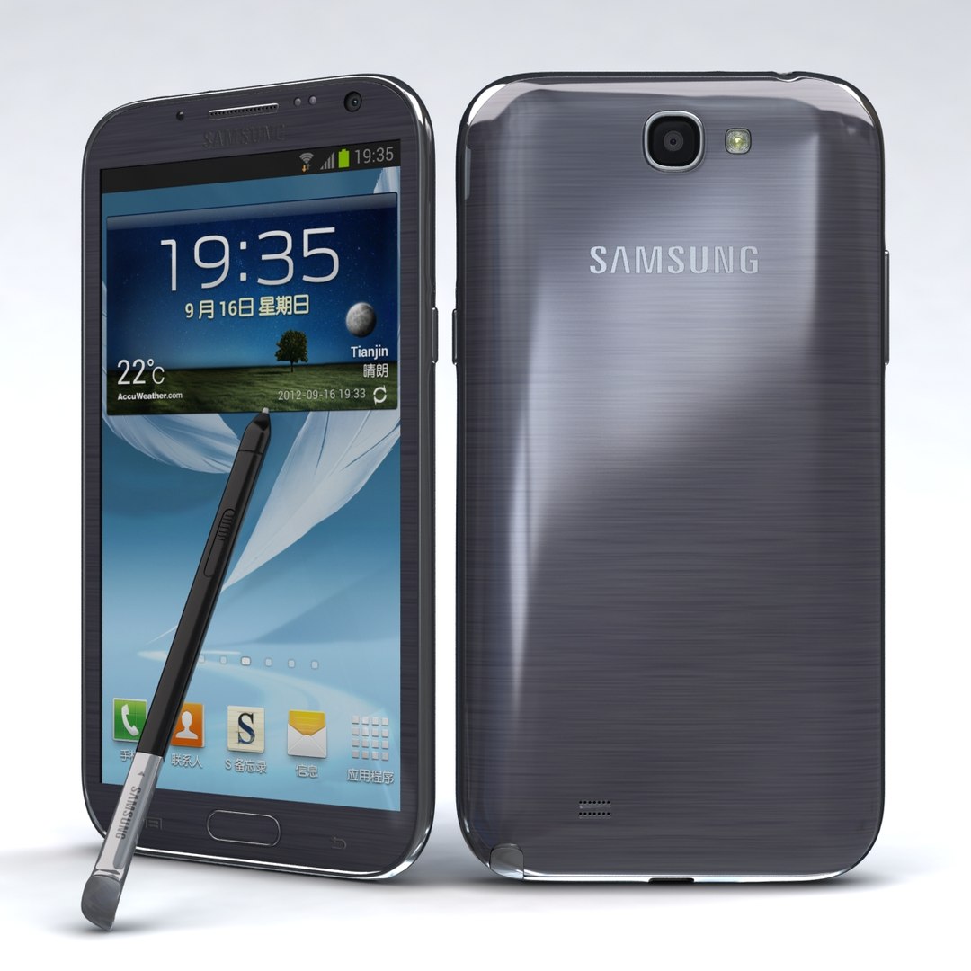 Samsung Galaxy Note Ii 3d Max