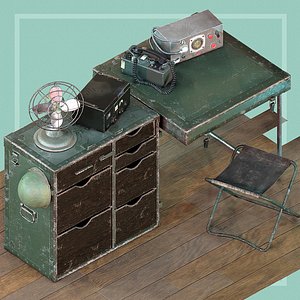 WW2 Desk Setup