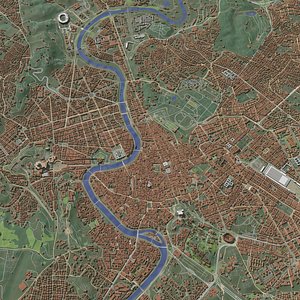 Italy - cities set model