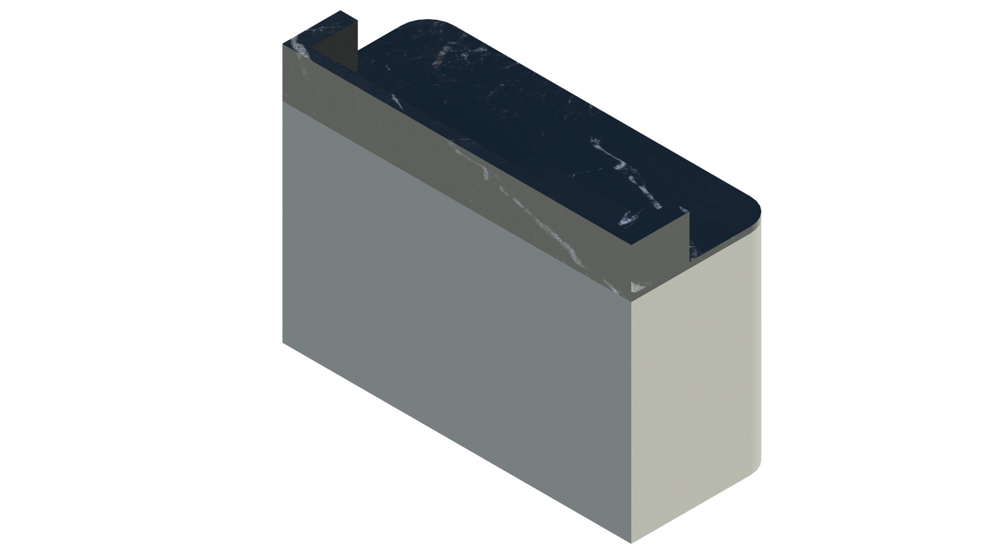 Service Counter 3D Model - TurboSquid 2008481