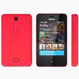 nokia asha 3d model