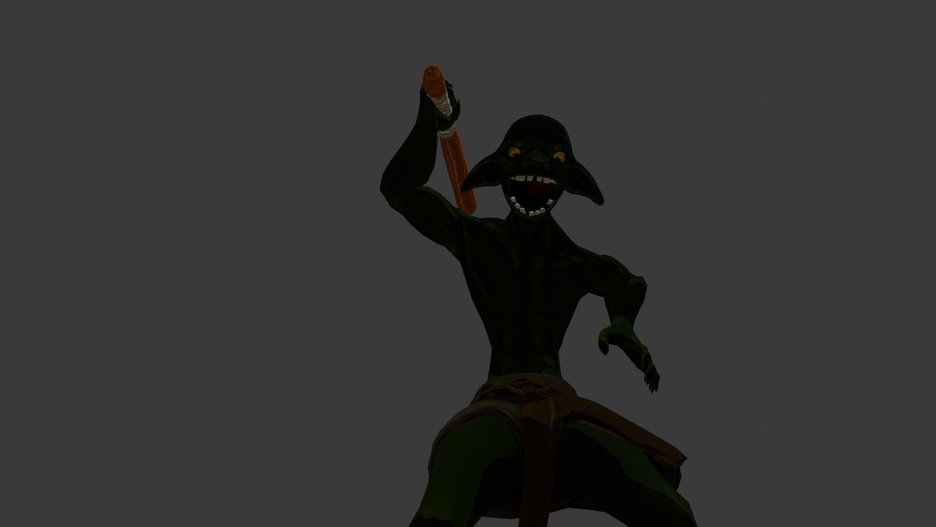 Goblin Rig Animations 3D - TurboSquid 1480519